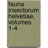 Fauna Insectorum Helvetiae, Volumes 1-4 door Onbekend
