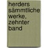 Herders sämmtliche Werke, Zehnter Band