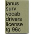 Janus Surv Vocab Drivers License Tg 96c