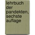 Lehrbuch der Pandekten, sechste Auflage