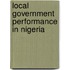 Local Government Performance in Nigeria