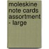 Moleskine Note Cards Assortment - Large