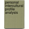 Personal Intercultural Profile Analysis door Xinwen (Fina) Xu