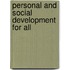 Personal and Social Development for All