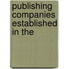 Publishing Companies Established in The door Books Llc