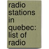 Radio Stations in Quebec: List of Radio door Books Llc