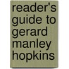 Reader's Guide to Gerard Manley Hopkins door Norman H. MacKenzie