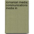 Romanian Media: Communications Media In