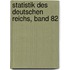 Statistik Des Deutschen Reichs, Band 82