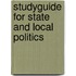 Studyguide for State and Local Politics
