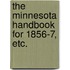 The Minnesota Handbook for 1856-7, etc.