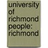 University of Richmond People: Richmond