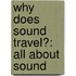 Why Does Sound Travel?: All About Sound