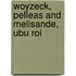 Woyzeck, Pelleas And Melisande, Ubu Roi