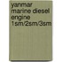 Yanmar Marine Diesel Engine 1sm/2sm/3sm