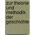 Zur theorie und methodik der geschichte