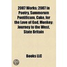 2007 Works: 2007 in Poetry, Summorum Pon door Books Llc