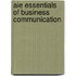 Aie Essentials of Business Communication