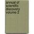 Annual Of Scientific Discovery  Volume 2