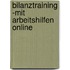 Bilanztraining -mit Arbeitshilfen online