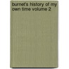 Burnet's History of My Own Time Volume 2 by Osmund Airy