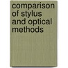 Comparison of Stylus and Optical Methods door Pinar Demircioglu