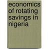 Economics Of Rotating Savings In Nigeria by Olayinka Akinlo