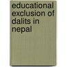 Educational Exclusion of Dalits in Nepal by Lekha Nath Poudel