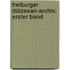 Freiburger Diözesan-Archiv, Erster Band