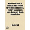 Higher Education in India: All India Cou door Books Llc
