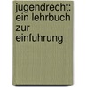 Jugendrecht: Ein Lehrbuch Zur Einfuhrung by Arthur Wegner