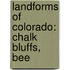 Landforms of Colorado: Chalk Bluffs, Bee
