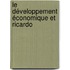Le Développement économique Et Ricardo