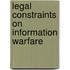 Legal Constraints on Information Warfare