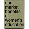 Non Market Benefits of Women's Education by Madhusudan Raj