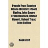 People from Taunton Deane  District : Co by Books Llc