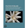 Politics of Malawi: List of Current Memb door Books Llc
