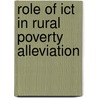 Role Of Ict In Rural Poverty Alleviation door M. Atiqur Rahman