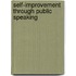Self-Improvement Through Public Speaking