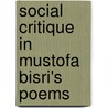 Social Critique in Mustofa Bisri's Poems by Mytha Candria