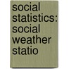 Social Statistics: Social Weather Statio door Books Llc