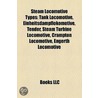 Steam Locomotive Types: Tank Locomotive door Books Llc