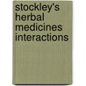 Stockley's Herbal Medicines Interactions door Elizabeth Williamson