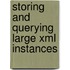 Storing And Querying Large Xml Instances