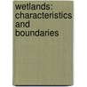 Wetlands: Characteristics and Boundaries door Subcommittee National Research Council