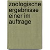 Zoologische ergebnisse einer im auftrage door Maarten Kossmann
