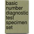 Basic Number Diagnostic Test Specimen Set