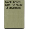 Blank, Boxed Card, 12 Count, 12 Envelopes door Gracefully Yours