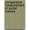 Comparative Measurement of Social Welfare door Ghulam Syed Khanvri