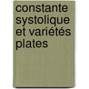 Constante systolique et variétés plates door Chady El Mir